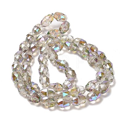 Transparent Glass Beads Strands EGLA-D030-03B-1