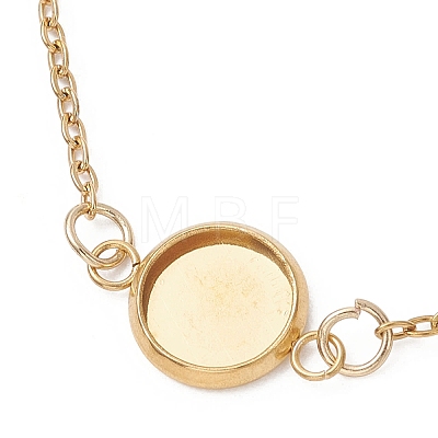 304 Stainless Steel Cable Chain Satellite Chain Bracelet Making BJEW-JB13163-01-1