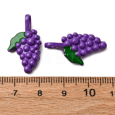 Baking Paint Alloy Pendants FIND-G097-04I-1