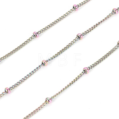 Ion Plating(IP) 304 Stainless Steel Curb Chains CHS-I003-A01-A-M-1