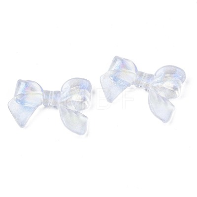 Transparent Acrylic Beads X-OACR-N008-068-1