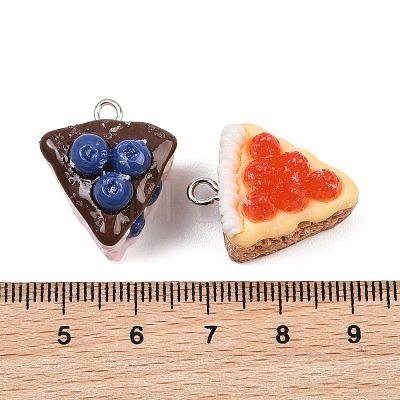 Opaque Resin Pendants RE-CBA0E2-06-1