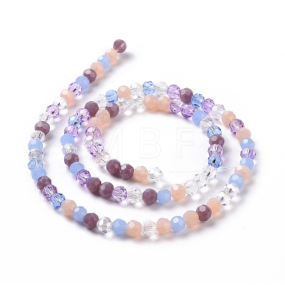 Glass Beads Strands GLAA-E036-09B-1
