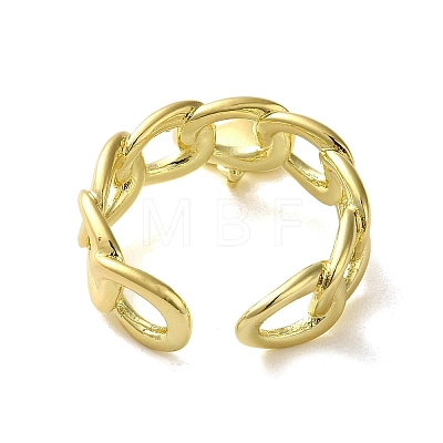 Open Brass Rings RJEW-B057-16G-1