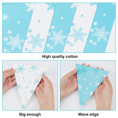 Paper Pennant Flags Banners FIND-WH0152-225-1