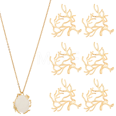 10Pcs Brass Pendants KK-BBC0025-97-1