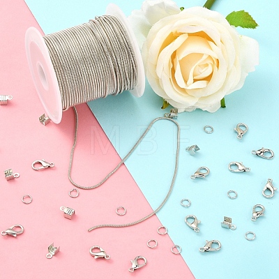 DIY Chains Bracelet Necklace Making Kit DIY-YW0005-83P-1