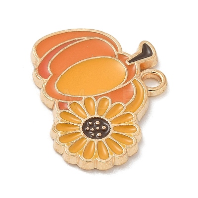 Thanksgiving Day Alloy Pendants ENAM-R007-01G-05-1