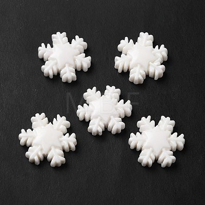 Christmas Opaque Resin Cabochons X-RESI-K019-19-1