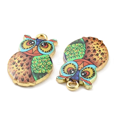 Printed Alloy Pendants ENAM-D051-16G-05-1