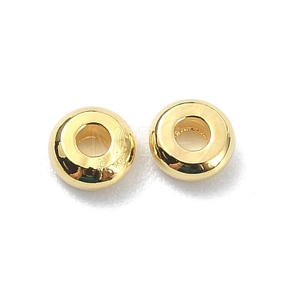 Brass Spacer Beads X-KK-P232-11G-1