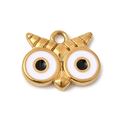 304 Stainless Steel Enamel Charms STAS-G386-11G-1