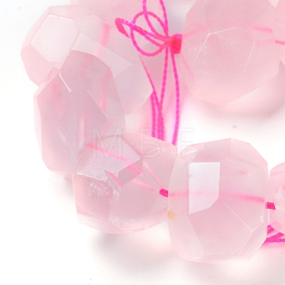 Natural Rose Quartz Beads Strands G-I283-C01-1
