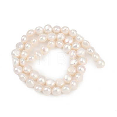 Natural Cultured Freshwater Pearl Beads Strands PEAR-P064-20B-07A-01-1