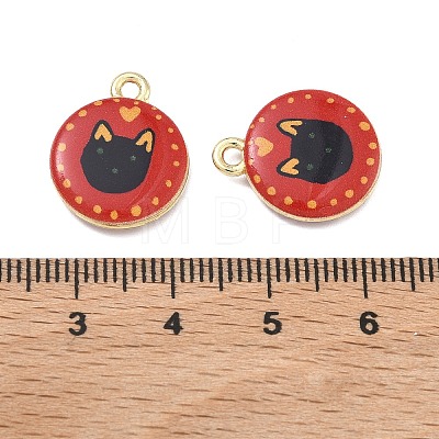 Printed Alloy Pendants PALLOY-P319-07D-02-1
