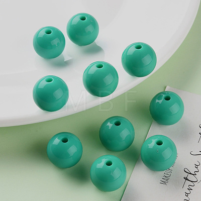 Opaque Acrylic Beads MACR-S370-C16mm-A38-1