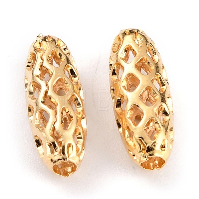 Brass Beads KK-O133-201C-G-1