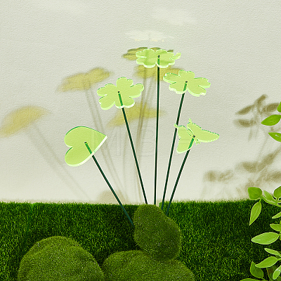 Acrylic Garden Stake AJEW-FH0005-23-1