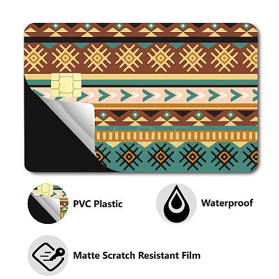 PVC Plastic Waterproof Card Stickers DIY-WH0432-073-1