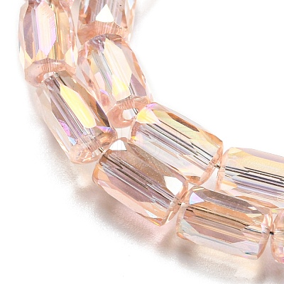 Transparent Glass Beads Strands EGLA-P052-03B-01-1