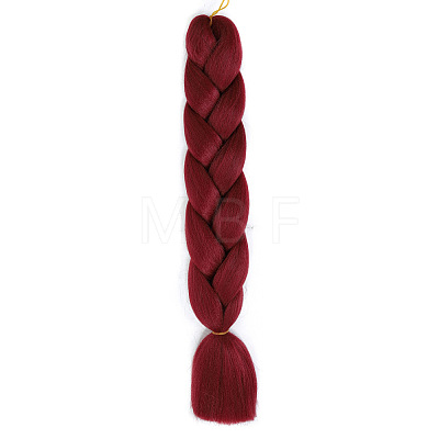 Long Single Color Jumbo Braid Hair Extensions for African Style - High Temperature Synthetic Fiber ST3707189-1