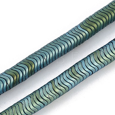 Electroplated Synthetic Non-magnetic Hematite Beads Strands G-H020-M01-24-1