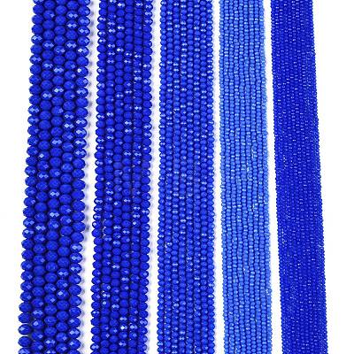 Opaque Solid Color Imitation Jade Glass Beads Strands EGLA-A044-P1mm-D32-1