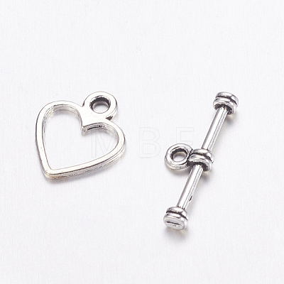 Tibetan Style Alloy Toggle Clasps LF1178Y-NF-1