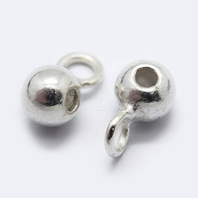 925 Sterling Silver Tube Bails STER-K167-047A-S-1