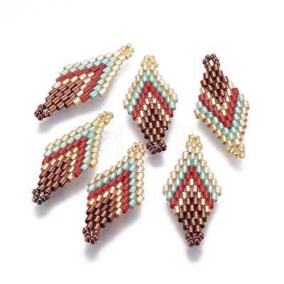 MIYUKI & TOHO Handmade Japanese Seed Beads Links SEED-E004-J17-1