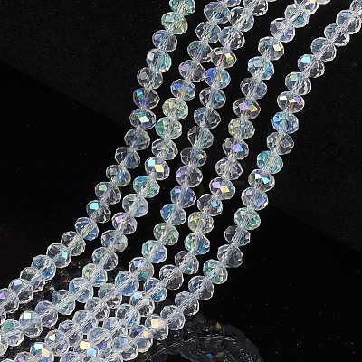 Electroplate Glass Beads Strands LS-EGLA-A034-T2mm-L19-1