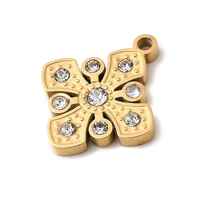 304 Stainless Steel Pendants STAS-K297-02E-G-1