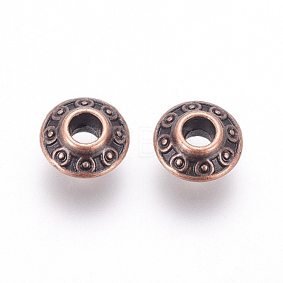 Tibetan Style Alloy Spacer Beads RLF0725Y-1