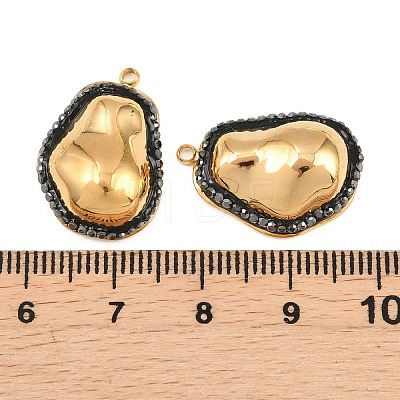 304 Stainless Steel Pendants STAS-P445-01B-G-1