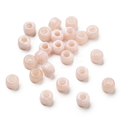 Opaque Acrylic Beads OACR-H044-01C-1