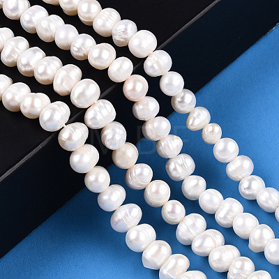 Natural Cultured Freshwater Pearl Beads Strands PEAR-N013-05K-1
