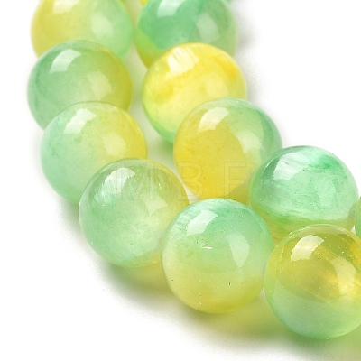 Natural Selenite Beads Strands G-P493-03A-1
