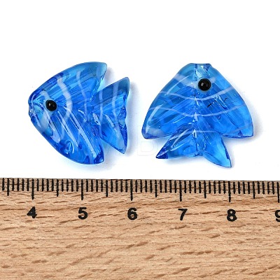 Handmade Lampwork Beads LAMP-H073-01B-1