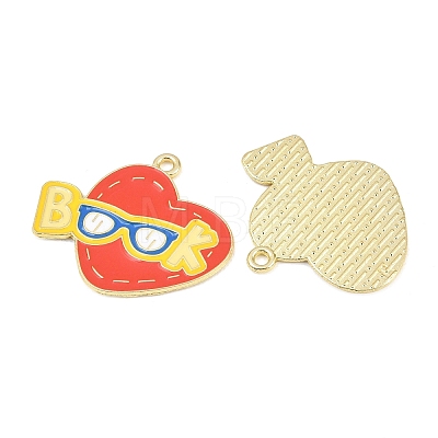 Alloy Enamel Pendants ENAM-L055-01J-02-1