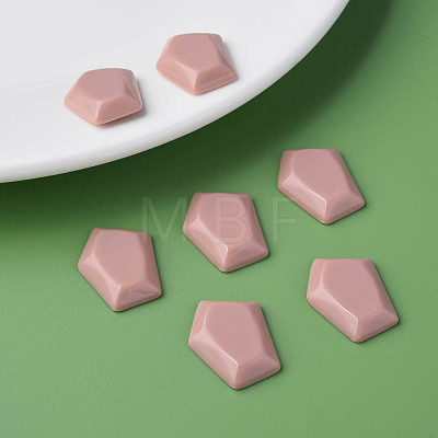 Opaque Acrylic Cabochons MACR-S373-142-A14-1