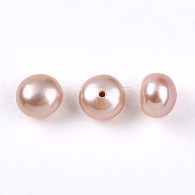 Grade 3A Natural Cultured Freshwater Pearl Beads PEAR-N018-3A-7075C-1