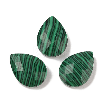 Synthetic Malachite Cabochons G-C146-05C-1