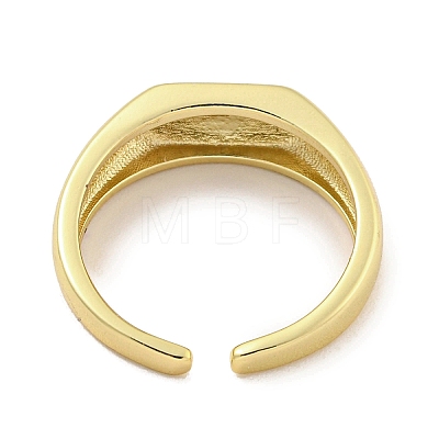 Brass Cuff Rings RJEW-Q811-01G-1