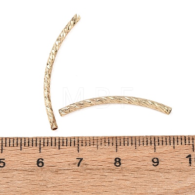 Brass Tube Beads KK-L272-01G-1