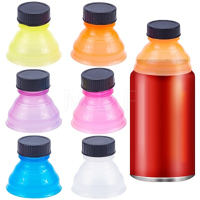 Gorgecraft 1Set Plastic Soda Can Lids AJEW-GF0004-41-1