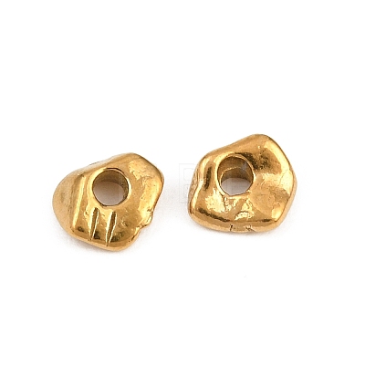 Irregular 304 Stainless Steel Beads STAS-D394-03A-G-1