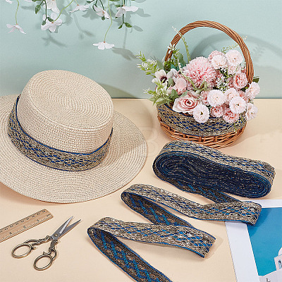 10Yards Paillette Embroidery Ribbon OCOR-OC0001-97A-1