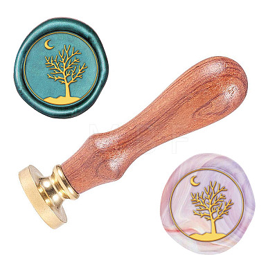 Wax Seal Stamp Set AJEW-WH0208-515-1