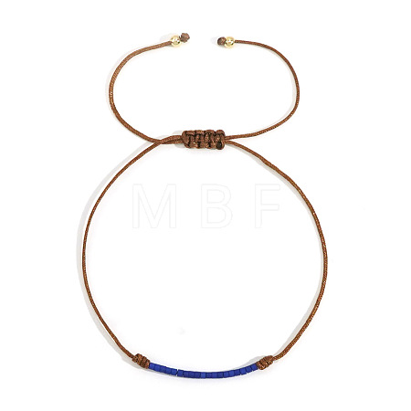 Handmade Glass Seed Beads Braided Bead Bracelets LE4581-9-1