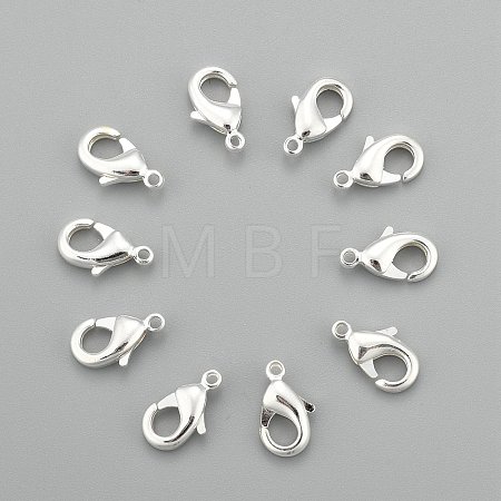 Brass Lobster Claw Clasps KK-901-S-1